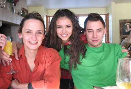 Nina Dobrev Brother and Mother